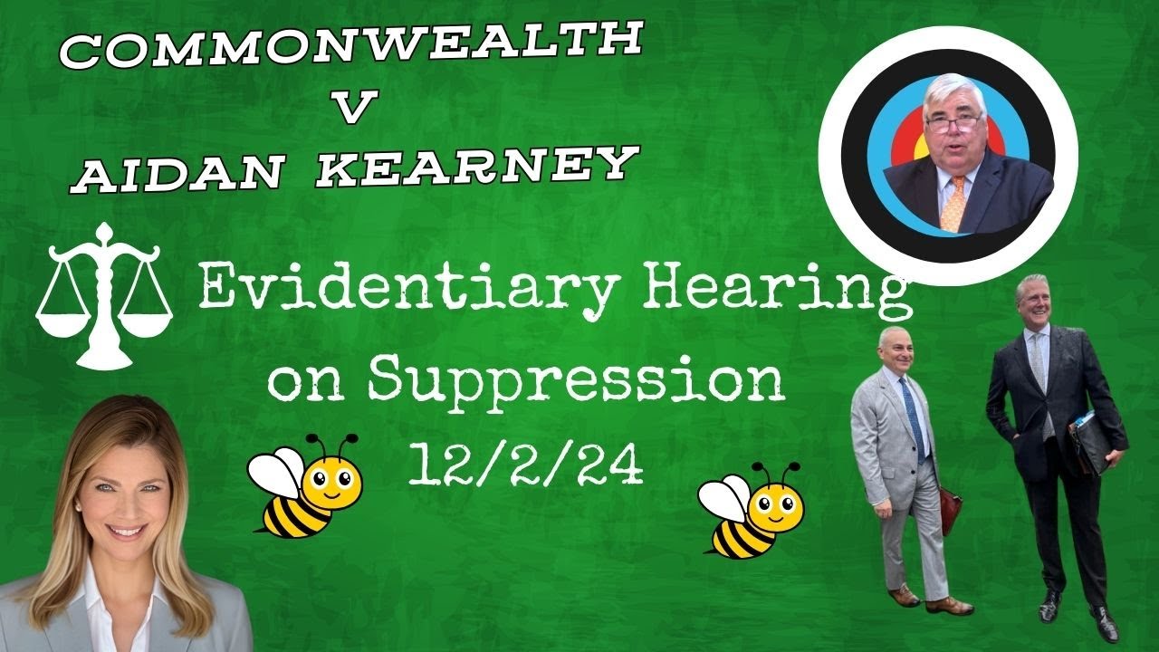 CW v Kearney aka Turtleboy💥Hearing of 12/2/24 w/ Bederow & Bradl 💥The moon is indeed green cheese!!