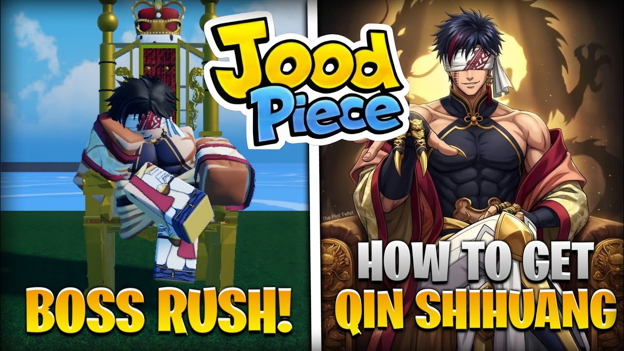 Jood Piece | QIN SHI HUANG | Showcase + Tutorial Como Obter Qin Shi Huang + Boss Rush #joodpiece 