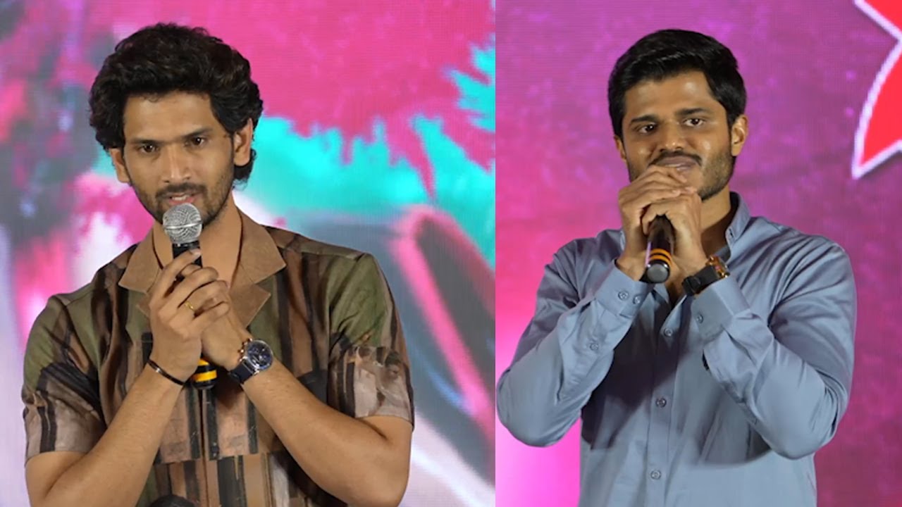Actor Anand Deverakonda  Speech at Baby Movie Pre Release Event Live | Baby Movie