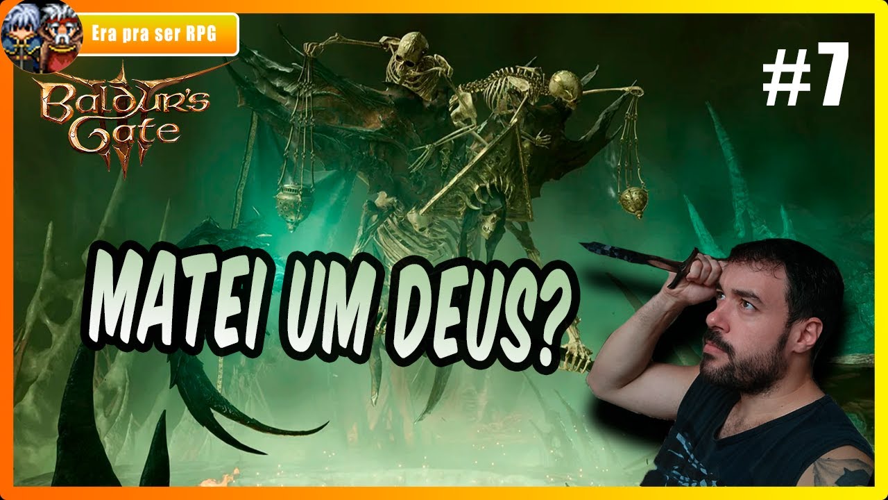 Matei um DEUS LENDARIO no Baldur's Gate 3?