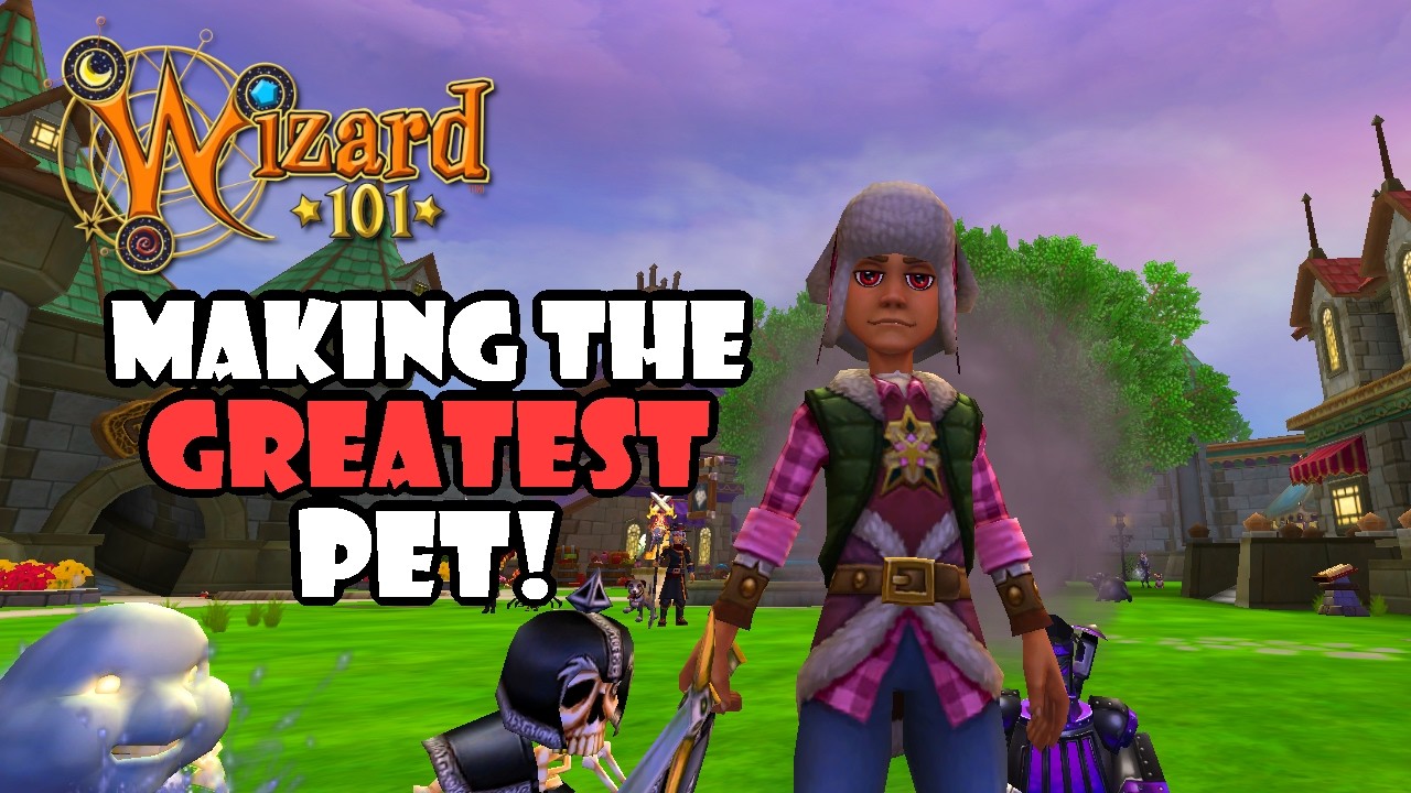 Wizard101: MAKING THE GREATEST PET IN WIZ!! (WERE HACKED UNFORTUNATELY)