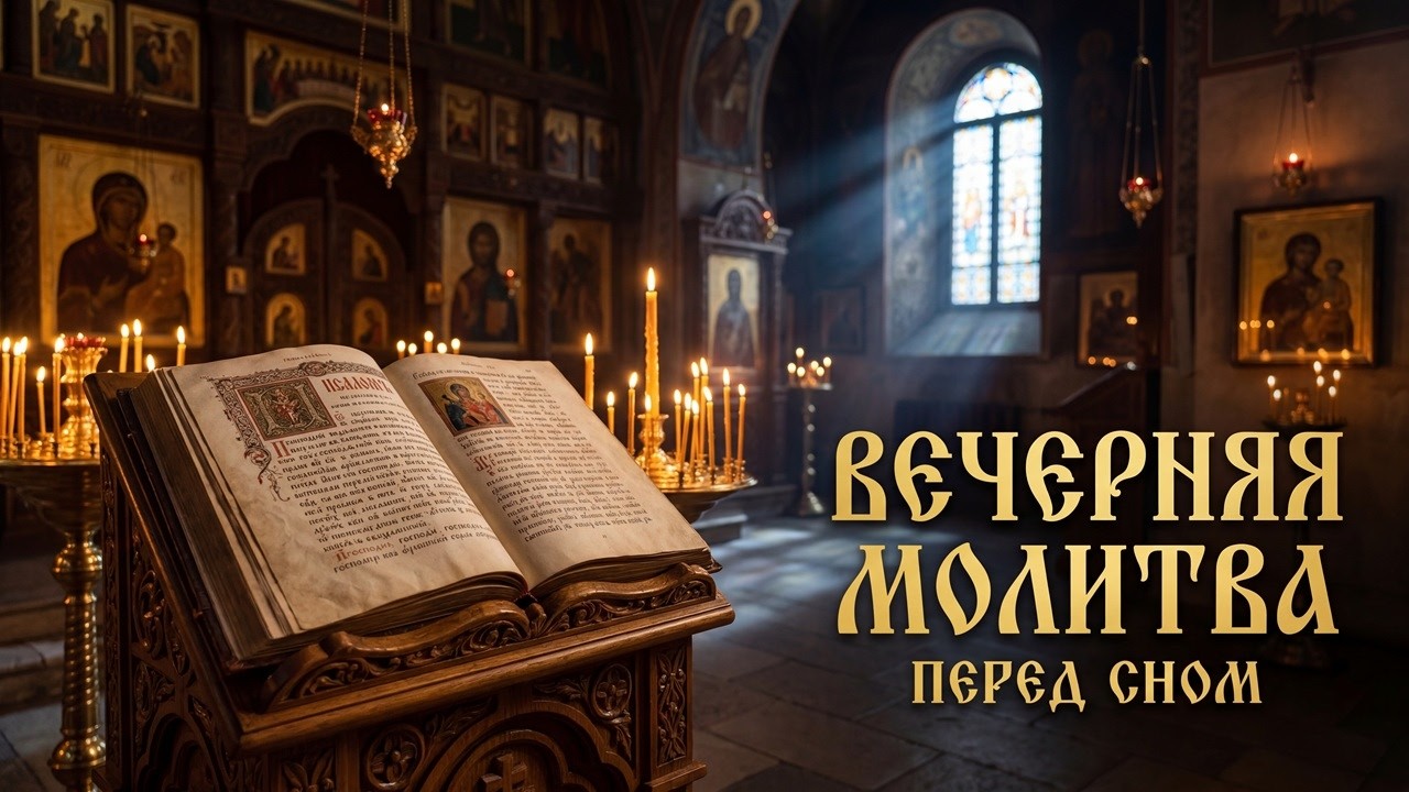 Вечерняя молитва перед сном 🙏 Защита и покой