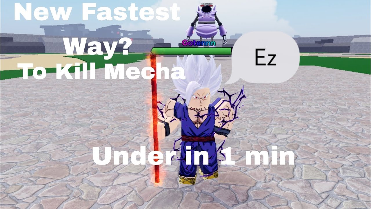 New Fastest way to kill Mecha Dragon Blox