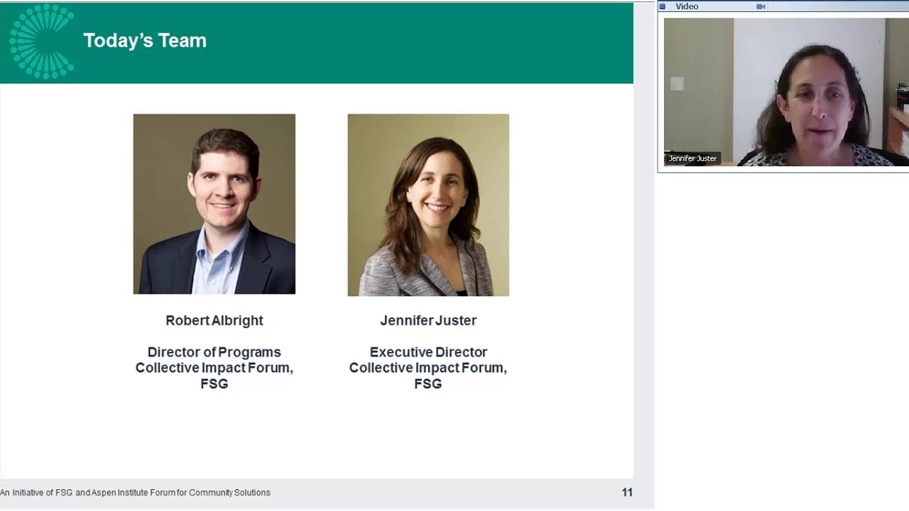 Collective Impact Roles & Developing your Common Agenda