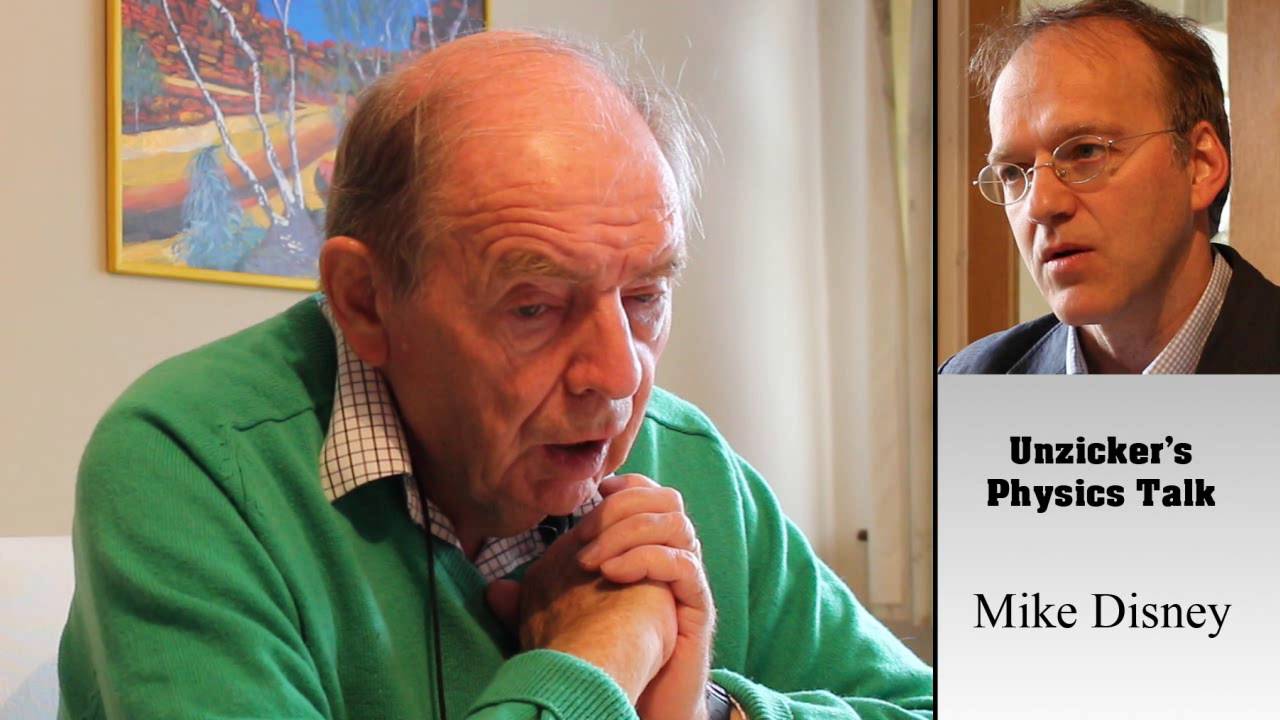 Real Physics Talk: Mike Disney
