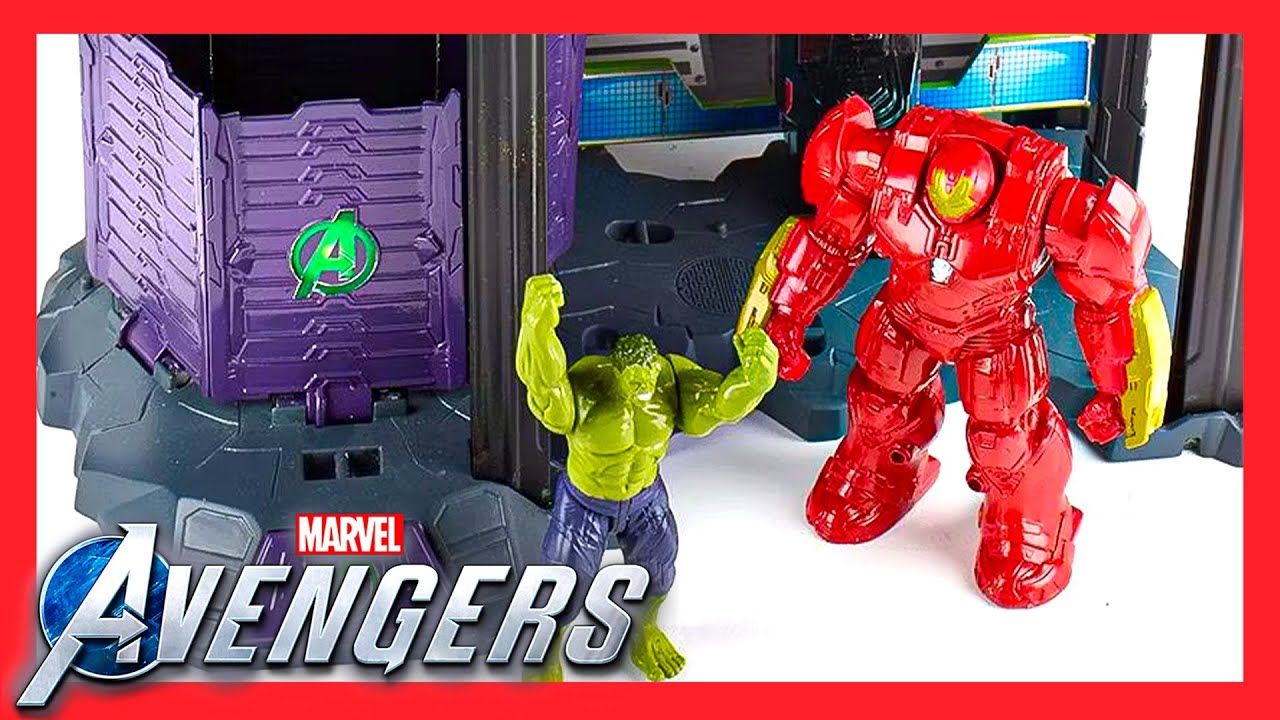 Los VENGADORES HQ: Era de Ultron PLAYSET Completo La Torre Avengers