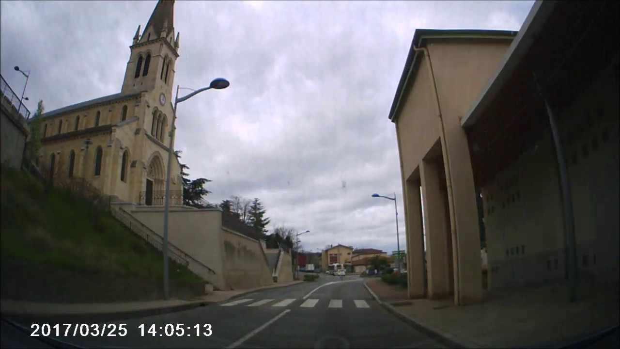 Driving in France 2017   Givors near Lyon   YouTube