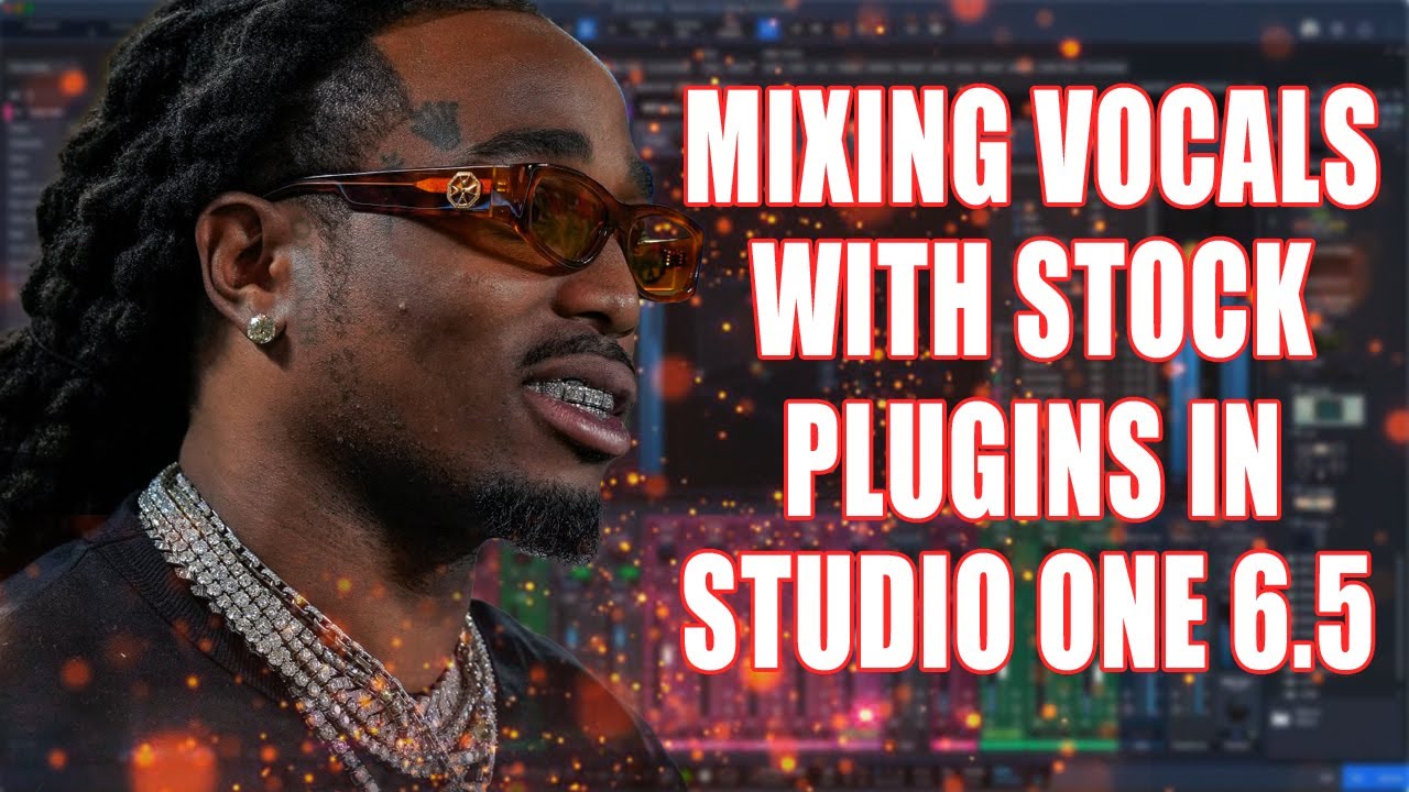 Сведение рэп-вокала в Studio One 6.5 с использованием стандартных плагинов. Мгновенный результат,...