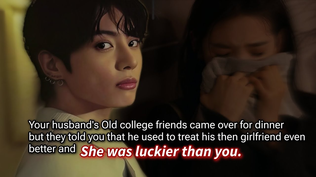 Your husband's old college friends came over for dinner but they told you that he used to treat his-