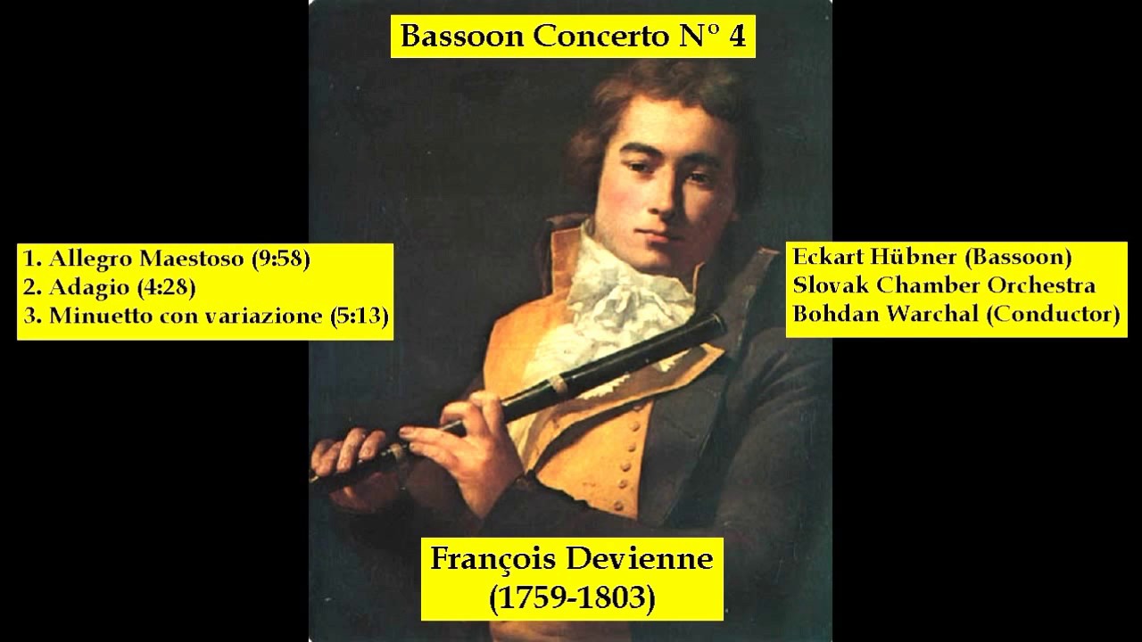 François Devienne (1759-1803) - Bassoon Concerto Nº 4
