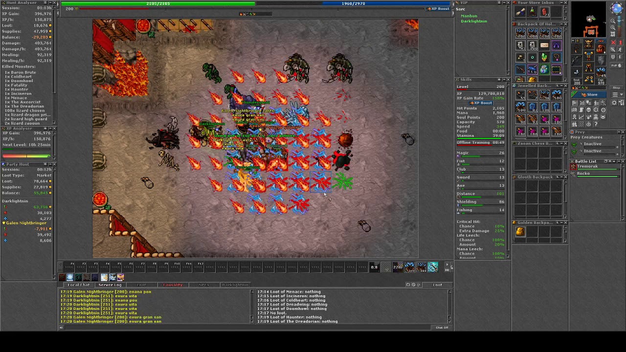Tibia: Mortal Kombat 200 RP