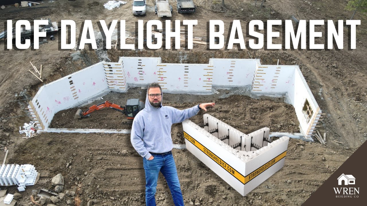 Building ICF Daylight Basement
