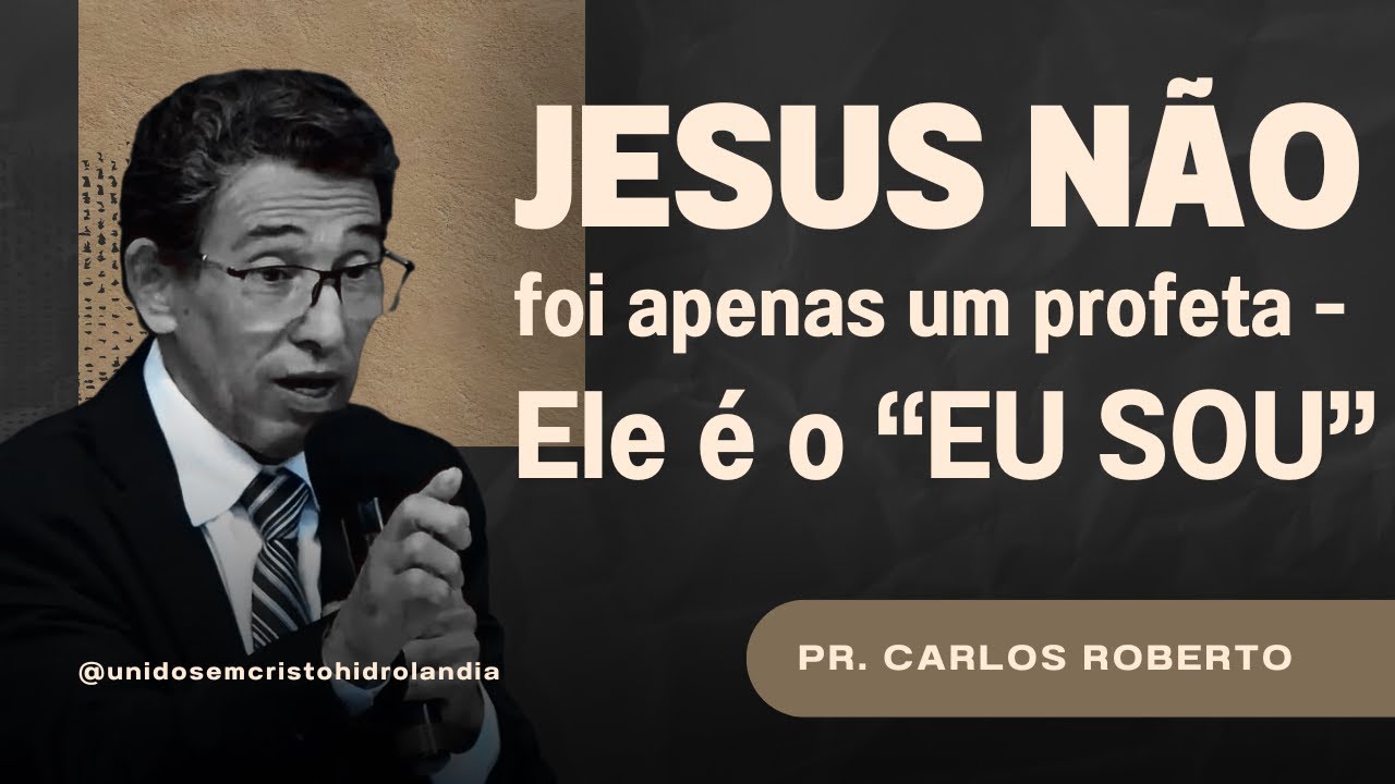 O EU SOU | Carlos Roberto | Hidrolândia/GO #evangelhodecristo