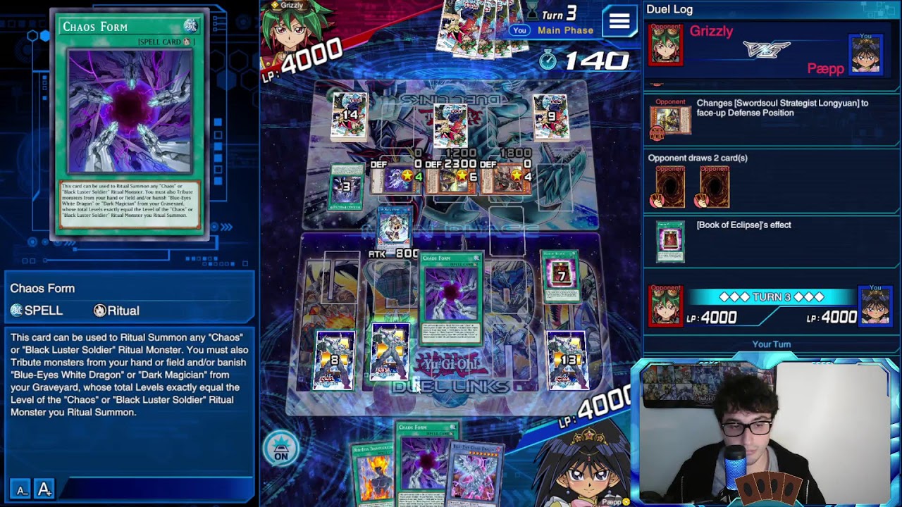 Yu-Gi-Oh! Duel Links || TODAY'S MENU: RITUAL SPICE! LORD OF THE RED AND BLUE EYES CHAOS!