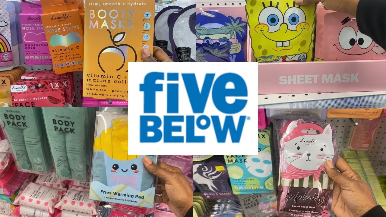 I CHECKED OUT THE FIVE BELOW BEAUTY SECTION… AND WOW