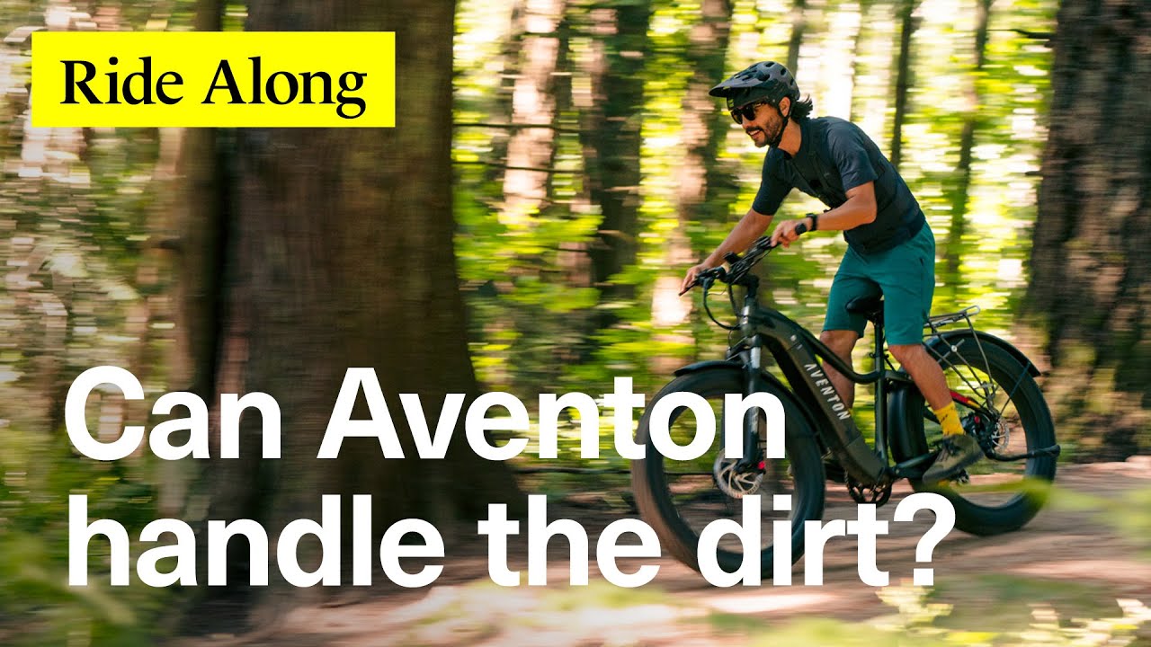 Aventon Aventure on Mountain Bike Trails? Can it handle it? #aventon #aventure #electricbike