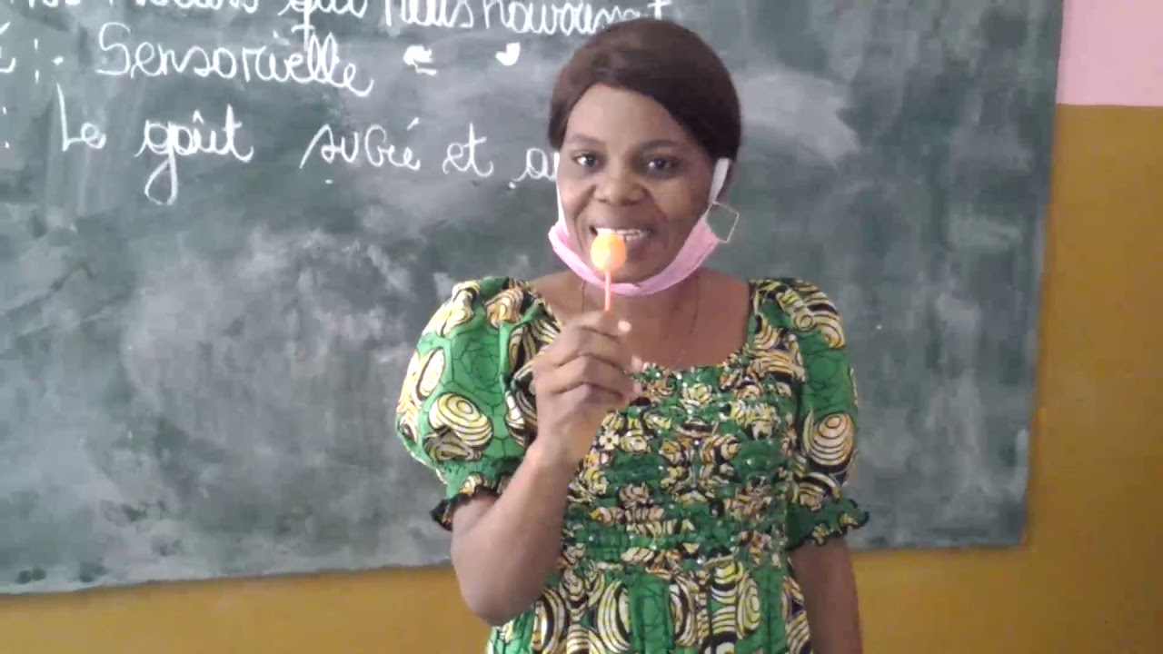 LECON 7 SENSORIELLE LE GOUT SUCRE ET AMER AVEC Mme MADO 2eme MATERNELLE