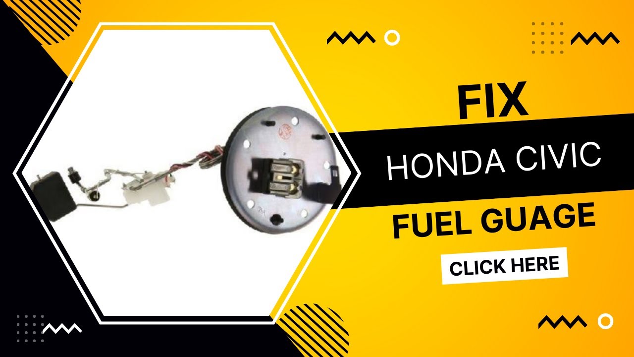 How to fix Honda Civic 1998 EK / EJ Fuel Guage for Low / Reserve Light