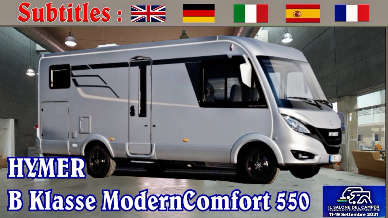 HYMER - B Klasse Modern Comfort 550 - Parma 2021 - Salone del Camper  (69)