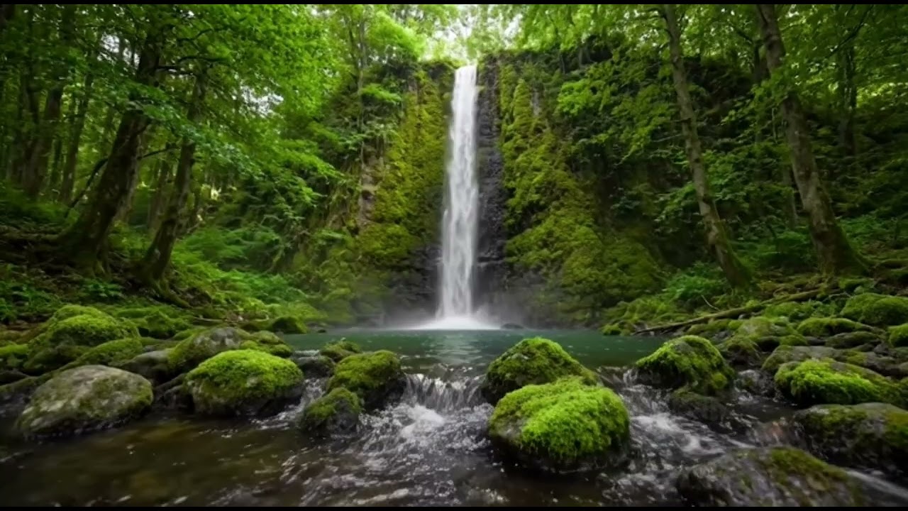 Relaxing Music Piano Natural Waterfall #relaxingmusic #life #love #relax #relaxing #water #waterfall
