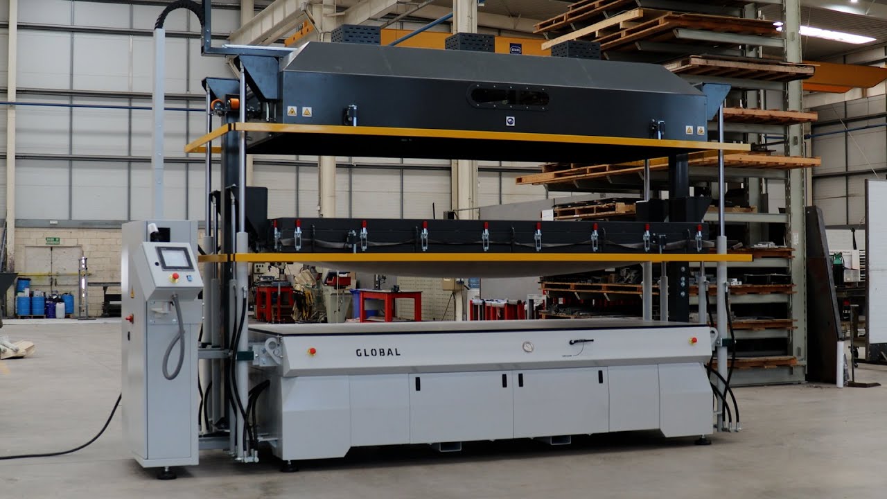 Sprinter Industrial Vacuum Press | Vertical precision for advanced materials