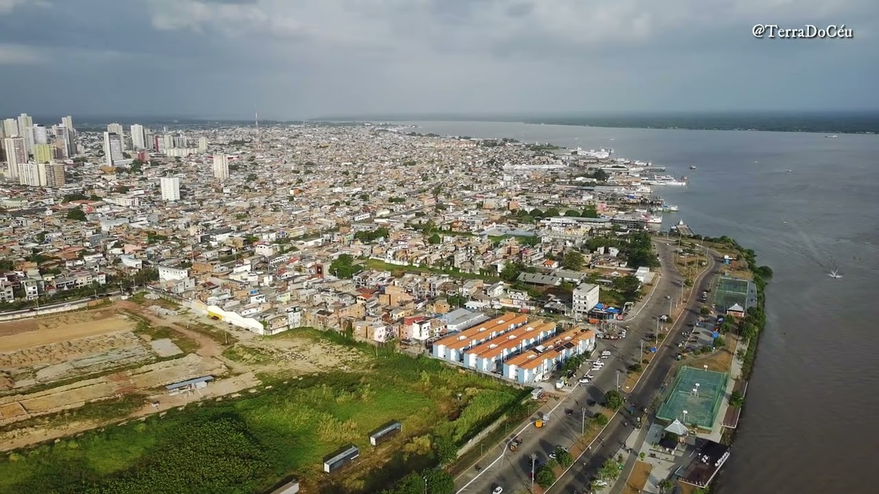 Sobrevoando o Portal da Amazônia em Belém do Pará