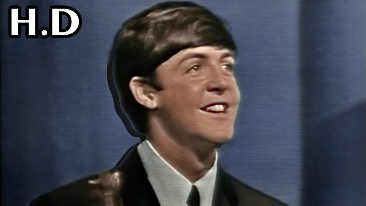 The Beatles - Till There Was You - (Royal Variety Performance, | COLORIZED - HD)