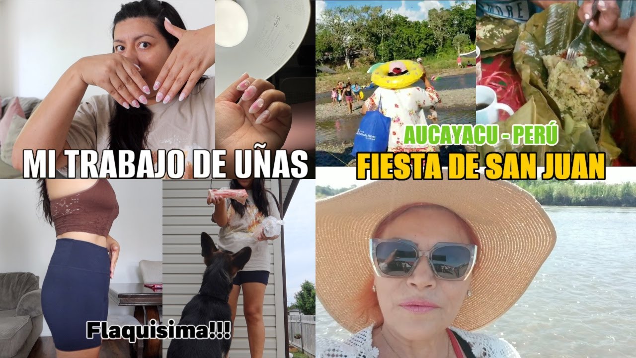 😌🙌🧍🏻‍♀️Me siento muy bien y mas FLACA +SAN  JUAN 2024 AUCAYACU - PERÚ SELVA 🌳🇵🇪