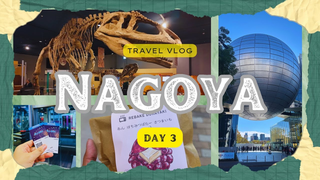 Nagoya 🇯🇵 (Day 3) Nagoya City Science Museum, Fushimi Ichikagai, Sky Boat Ferris Wheel