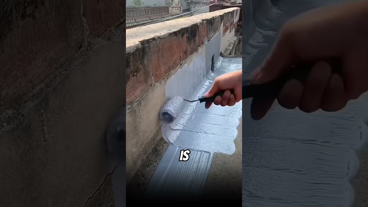 SeelanShield Acrylic Solution Best For Roof Cracks 🙏 | #sreecheminnovations #waterproofingchemical