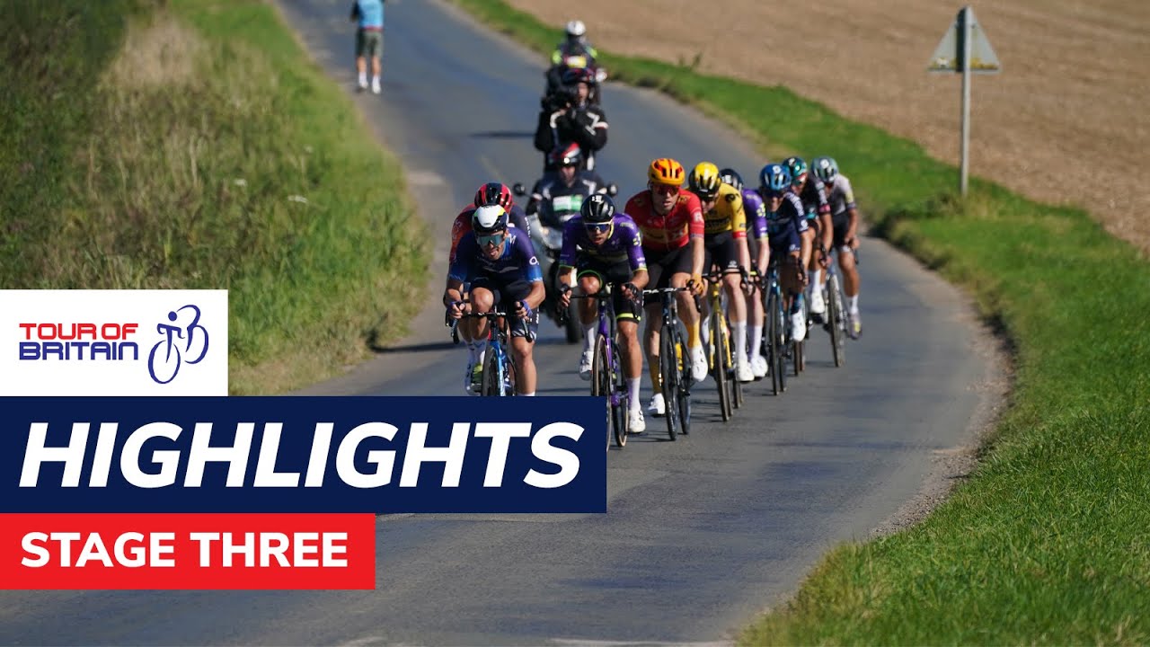 Tour of Britain 2023 | Stage three highlights | Goole to Beverley