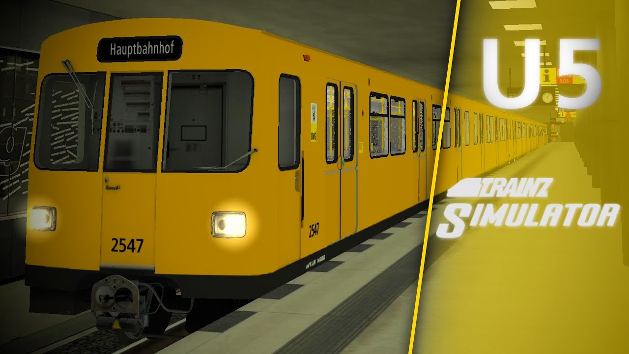 Auf der Neubaustrecke zum Hauptbahnhof | Trainz 2009 | U5 | JM Simulation