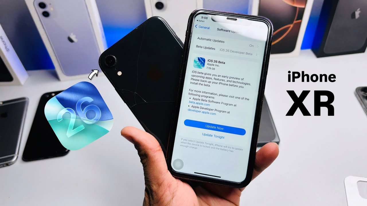 How to install iOS 26 in iPhone XR | iPhone XR on iOS 26 | Official Update for iPhone XR (IOS 26)