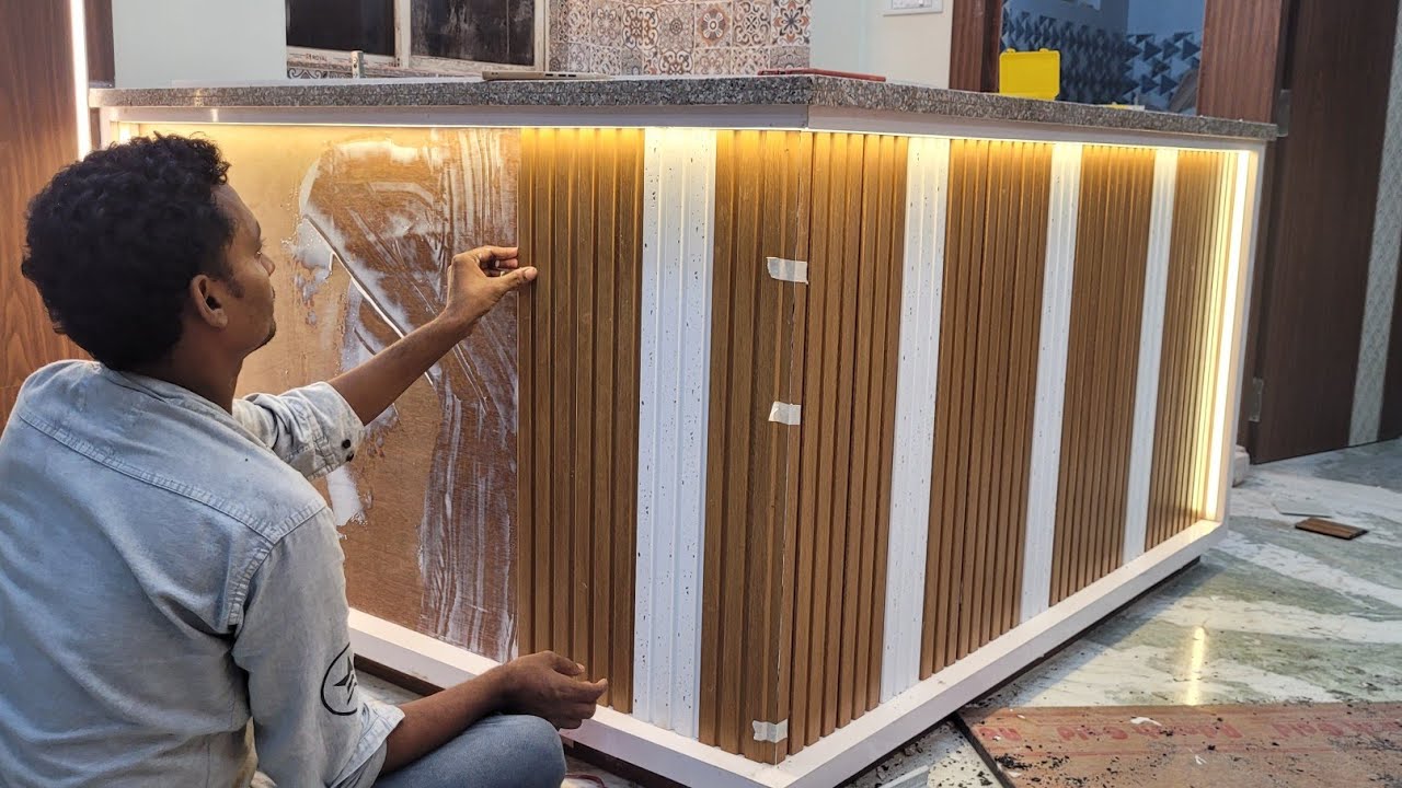 Charcoal Louvers कैसे लगाते हैं ? How to Install PVC Louvers | PVC Louvers | Charcoal Louvers Panel