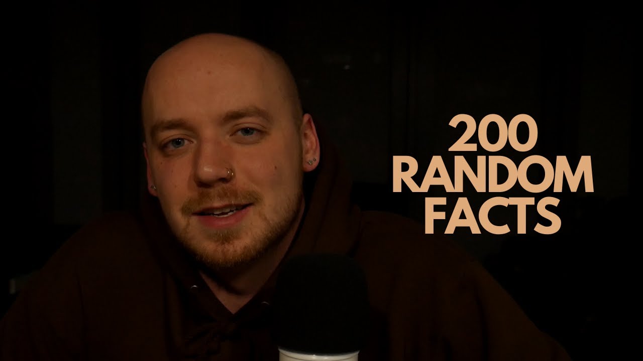 ASMR | Telling You 200 Random Facts because Knowledge is Power