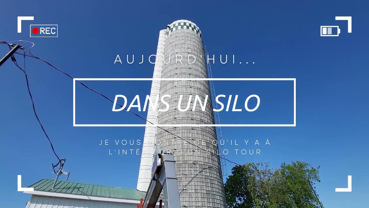 Silo ensilage : Qu'y a-t-il à l'intérieur d'un silo tour?