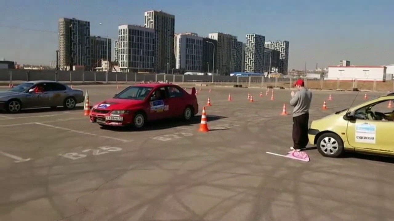 Jaguar X-type awd mt Sport  на парных гонках 