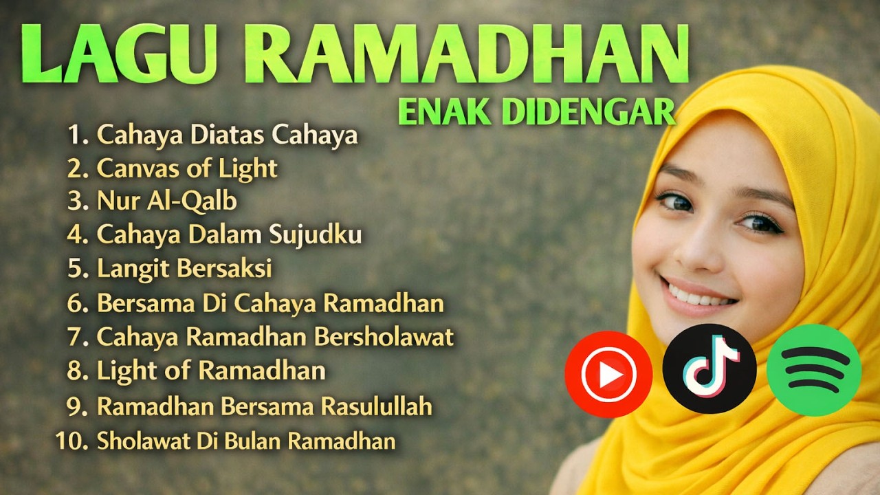 Lagu Ramadhan 2026 Terbaru 🔥 Sholawat Ini Bikin Hati Tenang & Adem