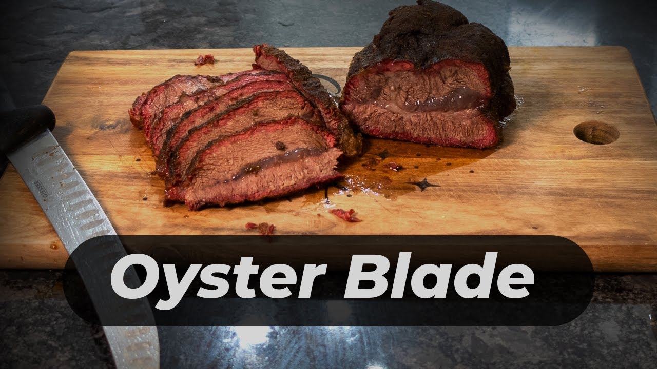 Oyster Blade Smoked like a brisket