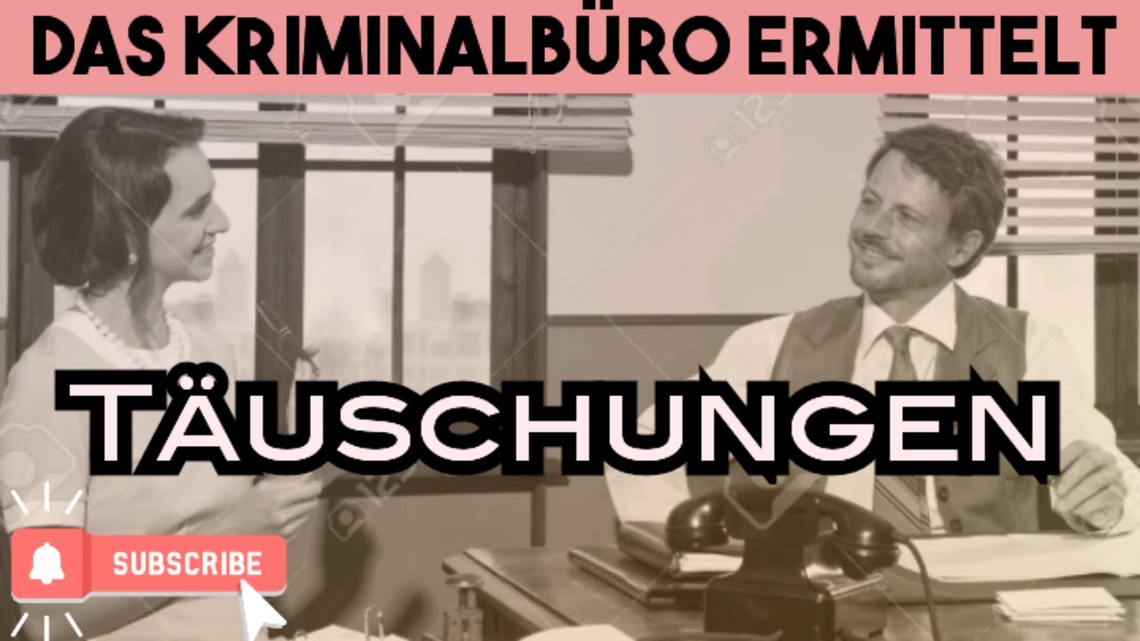 DAS KRIMINALBÜRO ERMITTELT !  (6)  Karin Baal , M. Sebald A. Malachowsky #krimihörspiel  #retro