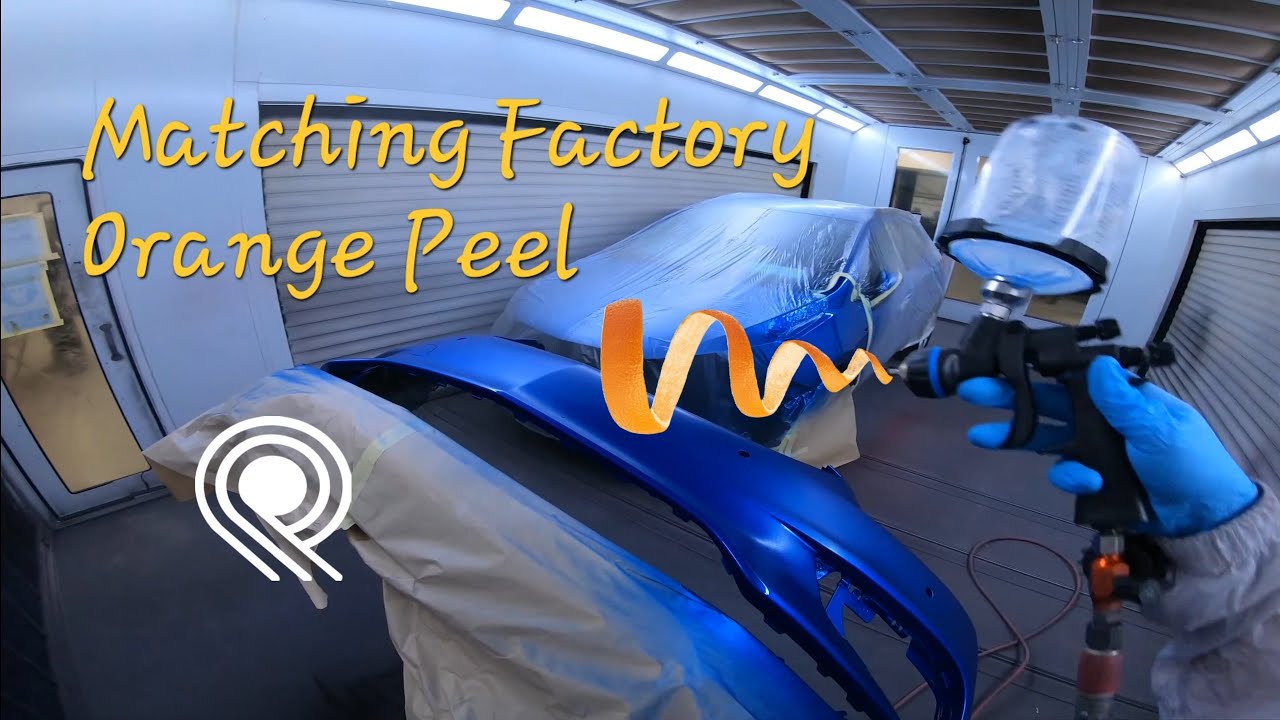 Orange Peel: My tips to match factory clear coat.