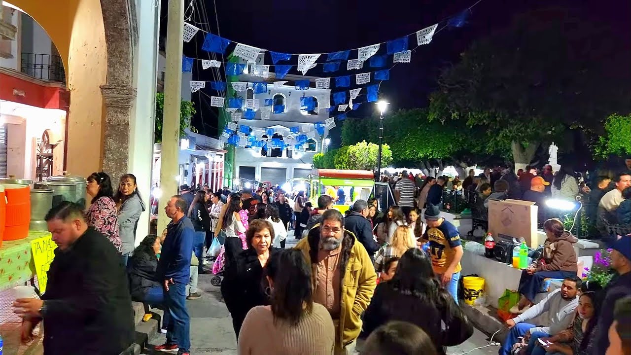 Fiestas Churintzio 2022 - Recorrido por la Plaza.