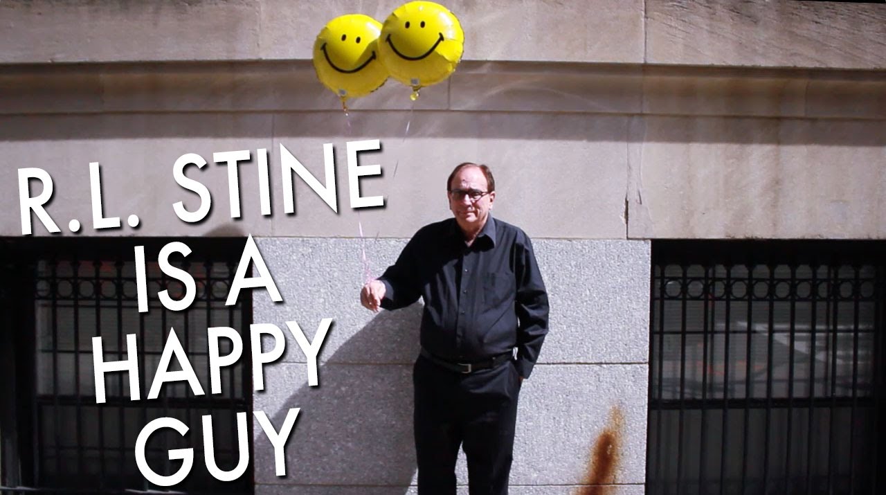 R.L. Stine Is A Happy Guy