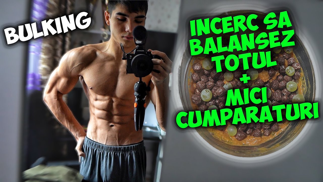 Experimentez Lucruri Noi-3000 Calorii I CUM FAC CUMPARATURILE+ANTRENAMENT CALISTHENICS