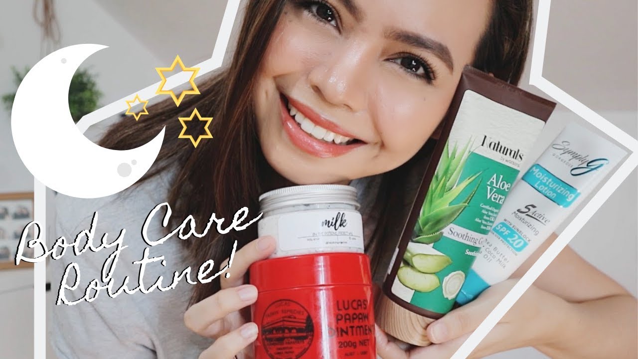 NIGHT TIME BODY CARE ROUTINE! (2019) ❀ Micah Louisse