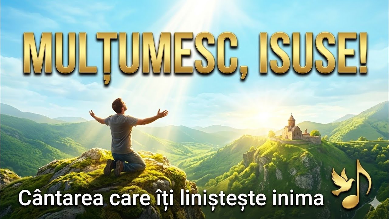 „Mulțumesc, Isuse!”   o cântare de laudă dedicată Domnului Isus.