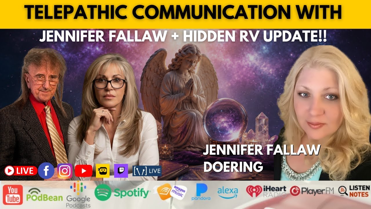 Telepathic Communication with Jennifer Fallaw + Hidden RV Update!!