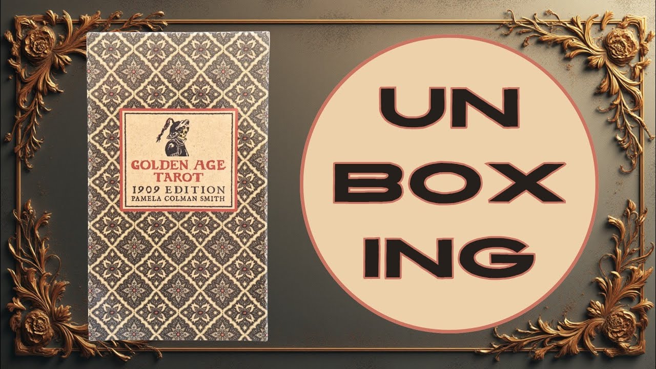 РАСПАКОВКА: Таро Золотого века, издание 1909 года