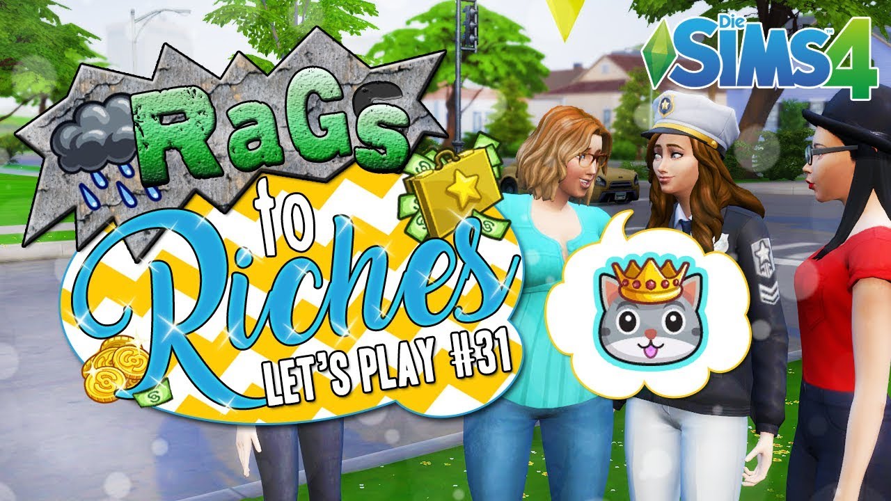 Die Sims 4 💰 RAGS TO RICHES | Let's Play #31 - Hausbesetzer und Katzenladies