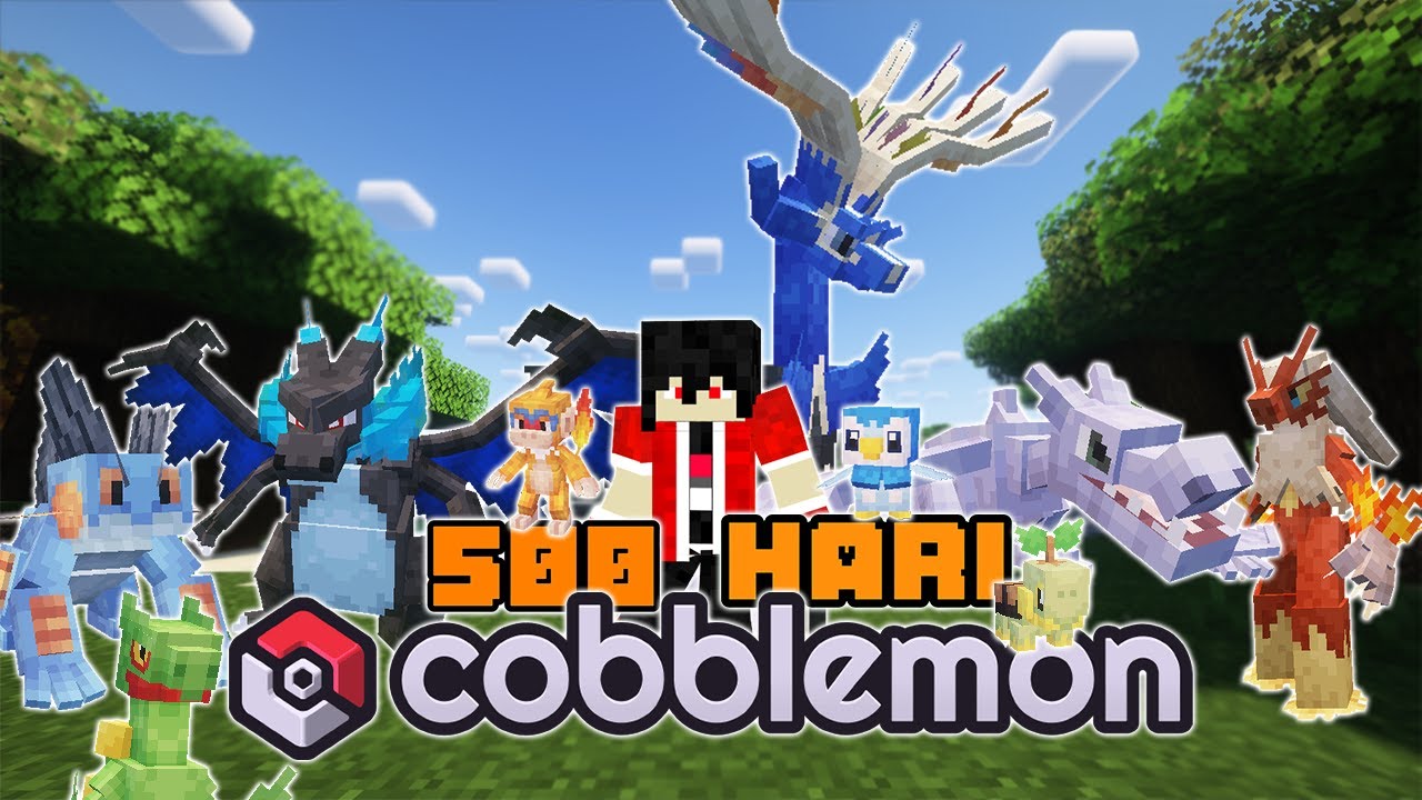 500 Hari Di Minecraft Tapi CObblemon